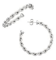Orecchini Giovanni Raspini Donna Catene in Argento 12356 - 12356
